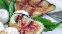 Grilled Fig Caprese Salad Grilled Fig Caprese Salad