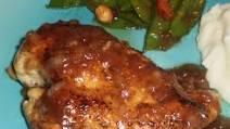 Chicken Breasts With Vinegar Sauce (Guyana -- Caribbean) Chicken Breasts With Vinegar Sauce (Guyana -- Caribbean)