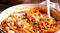 One Pot Melting Mozzarella & Aubergine Pasta One Pot Melting Mozzarella & Aubergine Pasta