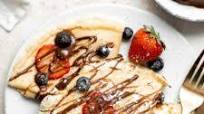 Nutella Crepes Nutella Crepes