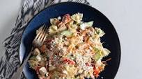 Mediterranean Caesar-Pasta Salad Mediterranean Caesar-Pasta Salad