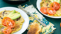 Chickpea Omelet Chickpea Omelet