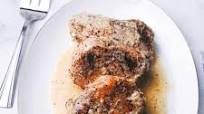 Pork Chops with Za'atar Cream Sauce Pork Chops with Za'atar Cream Sauce