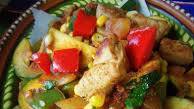 Carne de Puerco con Calabacitas y Elote (Pork Sirloin With Zucchini & Corn) Recipe - (4/5) Carne de Puerco con Calabacitas y Elote (Pork Sirloin With Zucchini & Corn) Recipe - (4/5)