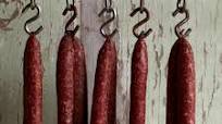 Kabanos, Polish Smoked Meat Stick Kabanos, Polish Smoked Meat Stick