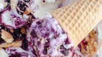 No-Churn Blueberry Cheesecake Ice Cream No-Churn Blueberry Cheesecake Ice Cream