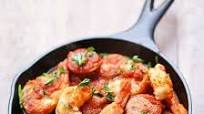 Cajun Shrimp and Sausage Cajun Shrimp and Sausage