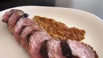 Ibérico Pork Tenderloin with Charred Red Pepper Sauce Ibérico Pork Tenderloin with Charred Red Pepper Sauce