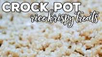 Holiday Slow Cooker Rice Krispy Treats Holiday Slow Cooker Rice Krispy Treats