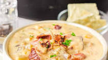 Crockpot Potato Soup (Cheesy!) Crockpot Potato Soup (Cheesy!)