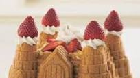 Vanilla Sandcastle Cake Vanilla Sandcastle Cake