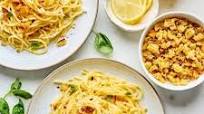 Lemon Spaghetti with Toasted Garlic Breadcrumbs Lemon Spaghetti with Toasted Garlic Breadcrumbs
