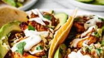 Shrimp Tacos with Cilantro Lime Bacon Slaw Shrimp Tacos with Cilantro Lime Bacon Slaw