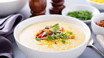 Faux Baked Potato Soup Faux Baked Potato Soup
