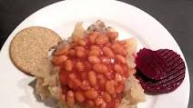Slow Cooked Traditional Scottish Stovies with Oatcakes and Beetroot (and the kids beans) Slow Cooked Traditional Scottish Stovies with Oatcakes and Beetroot (and the kids beans)