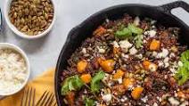 Butternut Squash and Black Bean Skillet Dinner Butternut Squash and Black Bean Skillet Dinner