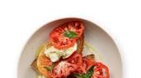 Bruschetta tomate mozza Bruschetta tomate mozza
