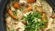 Slow Cooker Chicken Casserole with Crispy Bacon Slow Cooker Chicken Casserole with Crispy Bacon