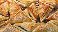Joan Nathan's Spinach-Feta Burekas in Puff Pastry Recipe Joan Nathan's Spinach-Feta Burekas in Puff Pastry Recipe
