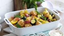 Indian one-pan roast vegetables Indian one-pan roast vegetables