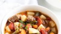 Low FODMAP Hamburger Vegetable Soup Low FODMAP Hamburger Vegetable Soup