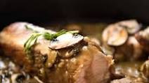 Pork Tenderloin with Creamy Marsala Sauce Pork Tenderloin with Creamy Marsala Sauce