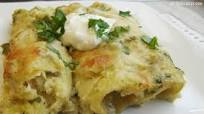 Enchiladas verdes cremosas Enchiladas verdes cremosas
