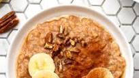 Instant Pot Rolled Oats With Cinnamon & Banana Instant Pot Rolled Oats With Cinnamon & Banana