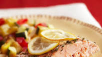 Baked Herb Salmon Baked Herb Salmon
