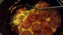 Crock Pot Pizza Casserole Crock Pot Pizza Casserole