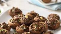 Beef and Blue Cheese-Stuffed Mushrooms Beef and Blue Cheese-Stuffed Mushrooms