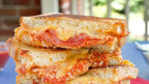 Pepperoni Pizza Grilled Cheese Pepperoni Pizza Grilled Cheese