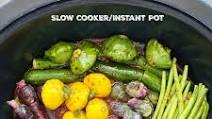 Slow Cooker/Instant Pot Summer Vegetables (Low-Carb, Paleo, Whole30) Slow Cooker/Instant Pot Summer Vegetables (Low-Carb, Paleo, Whole30)
