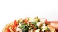 10-Minute Mediterranean Tostadas 10-Minute Mediterranean Tostadas