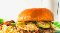 Asian Style Pork Burgers Asian Style Pork Burgers