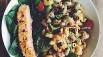 RECIPE | Ithaca Roasted Red Pepper Hummus Salmon & Pasta RECIPE | Ithaca Roasted Red Pepper Hummus Salmon & Pasta