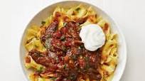 Quick Beef Goulash with Egg Noodles Quick Beef Goulash with Egg Noodles