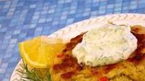 Salmon Patties With Dill Sauce Salmon Patties With Dill Sauce