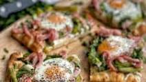 Spring Breakfast Flatbreads Spring Breakfast Flatbreads