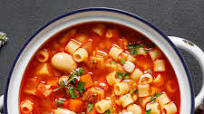 Vegetarian Pasta E Fagioli With White Beans and Basil Vegetarian Pasta E Fagioli With White Beans and Basil