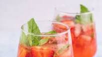 Strawberry Basil Cocktail Strawberry Basil Cocktail