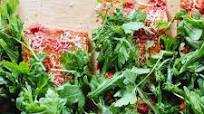 Vegetarian Pan Pizza With Lots of Greens Vegetarian Pan Pizza With Lots of Greens
