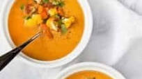 Roasted Sweet Potato Cauliflower Soup Roasted Sweet Potato Cauliflower Soup