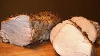 Pork Tenderloin with Mustard-Peppercorn Crust Pork Tenderloin with Mustard-Peppercorn Crust
