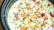 Slow Cooker Chicken and Corn Chowder