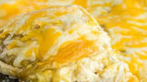Green Chili Chicken Enchilada Casserole Green Chili Chicken Enchilada Casserole