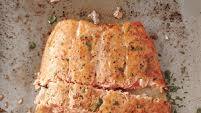 Roasted Salmon with Butter Roasted Salmon with Butter