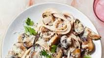 Linguine with Creamy Mushroom Sauce Linguine with Creamy Mushroom Sauce