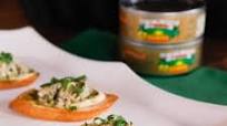 Mediterranean Tuna Hummus Crostini Mediterranean Tuna Hummus Crostini