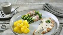 Grilled pork tenderloin with potatoes and green beans Grilled pork tenderloin with potatoes and green beans